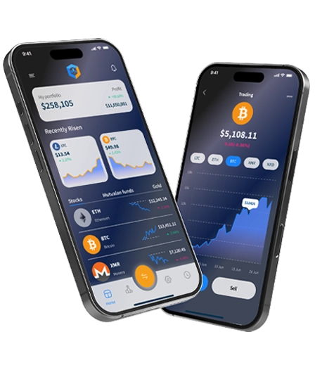 Saldo Bitrow App di Trading Mobile